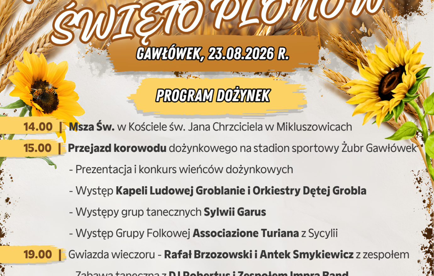 Powiatowe Święto Plonów
