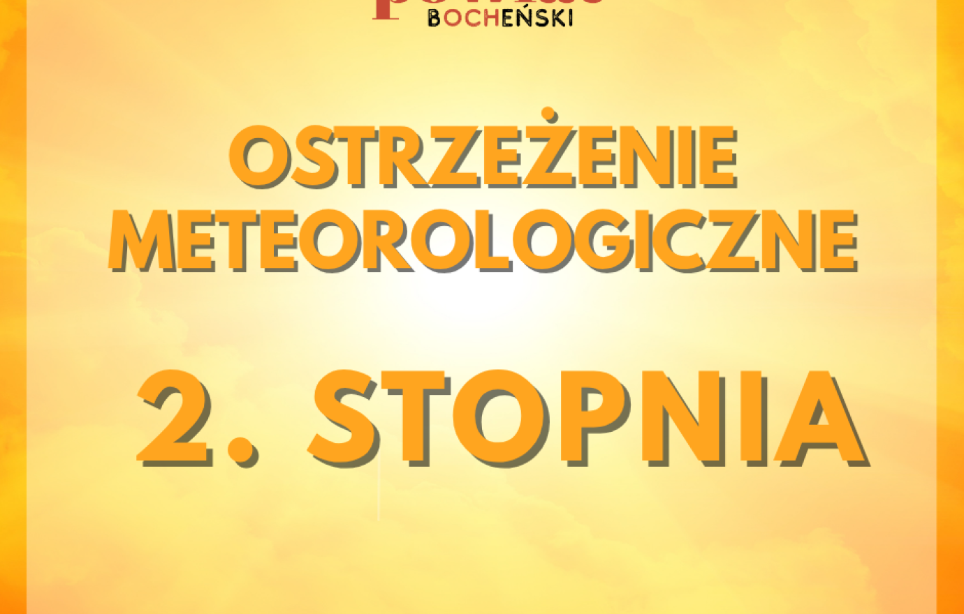 Ostrzeżenie 2. Stopnia o upałach