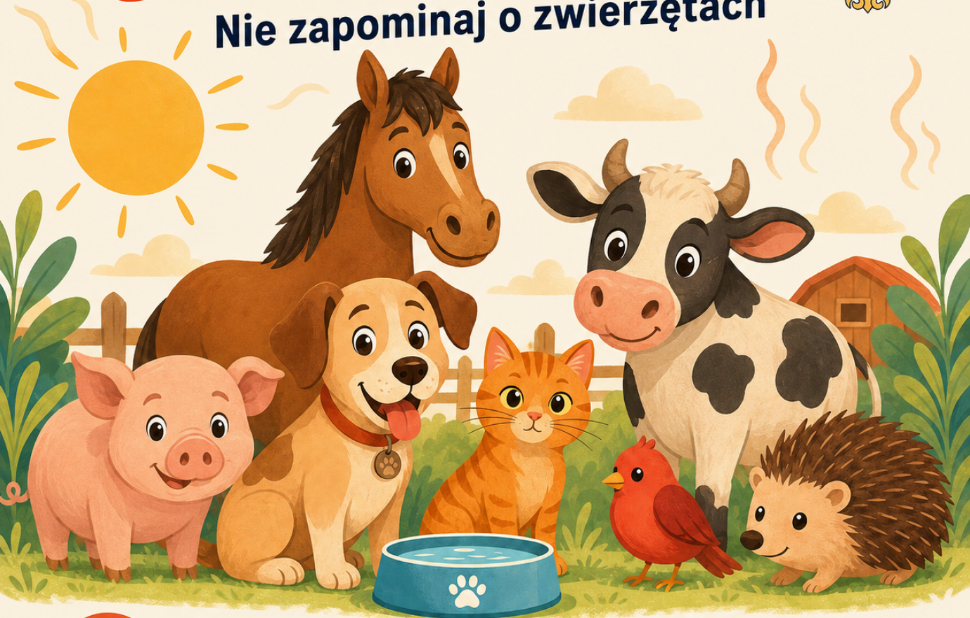 Upały a dobrostan zwierząt - jak chronić zwierzęta przed wysokimi temperaturami