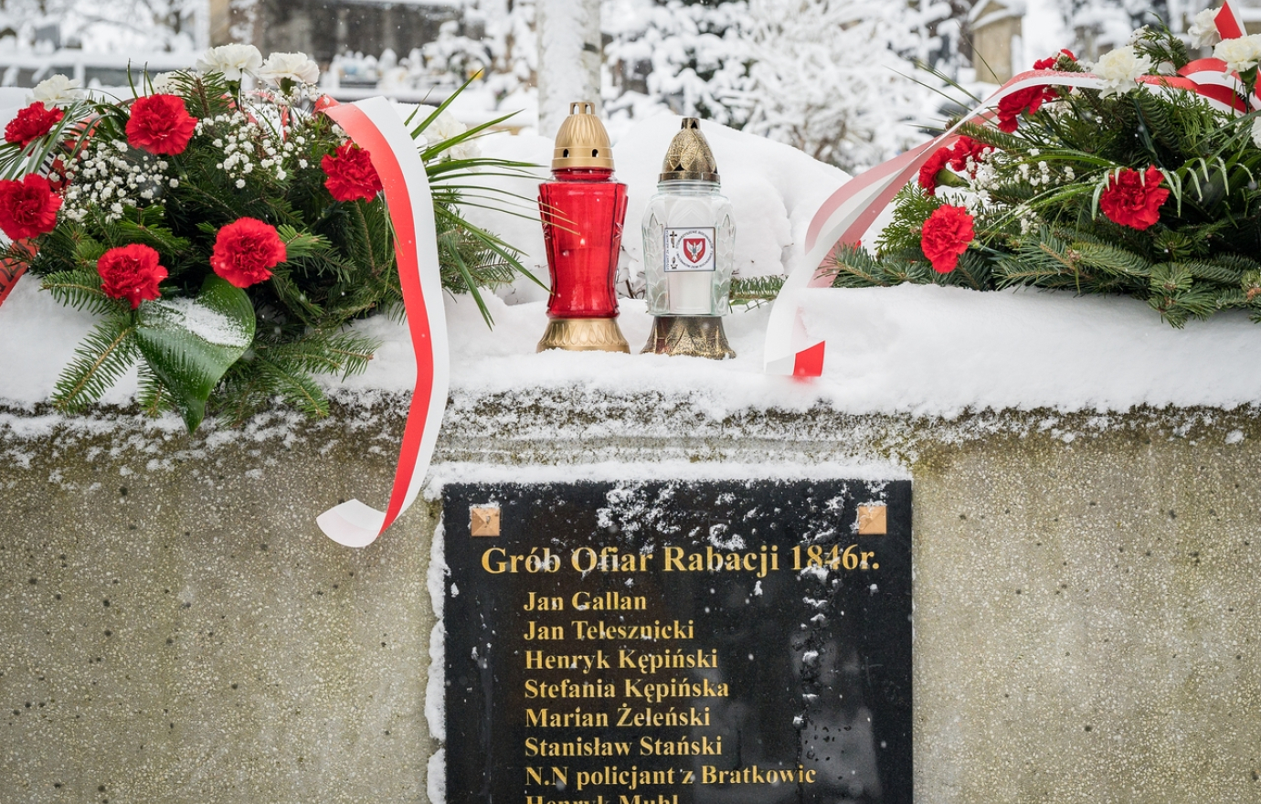 Obchody 180. rocznicy rabacji galicyjskiej.