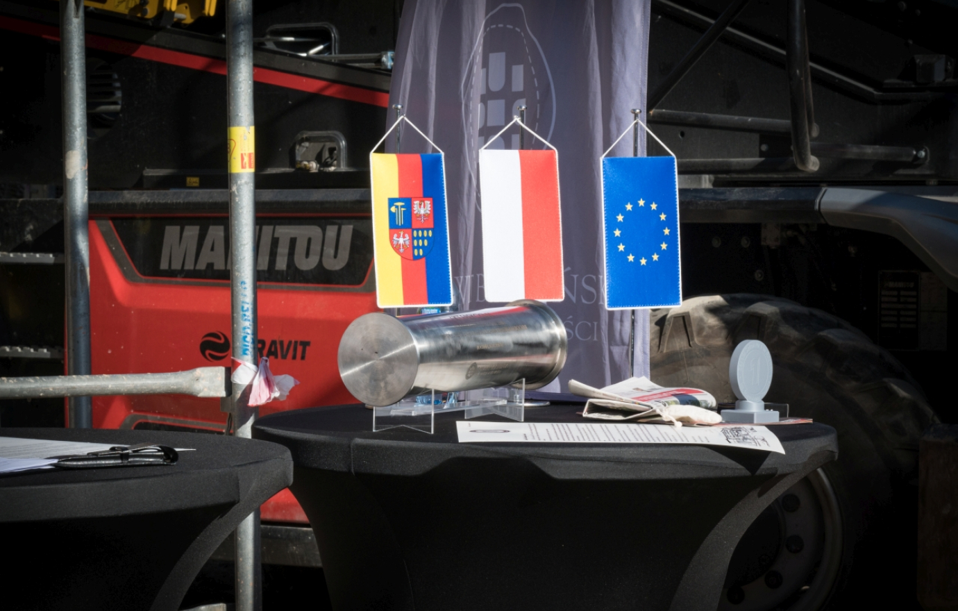 Nowe pracownie dla uczniów „Mechanika”. Akt erekcyjny wmurowany