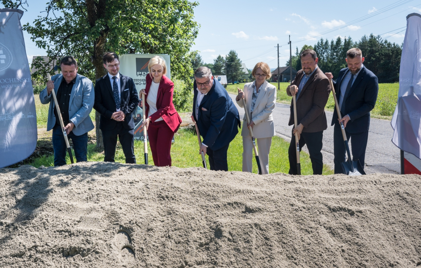 Rusza przebudowy dróg powiatowych w Wiśniczu i Lipnicy