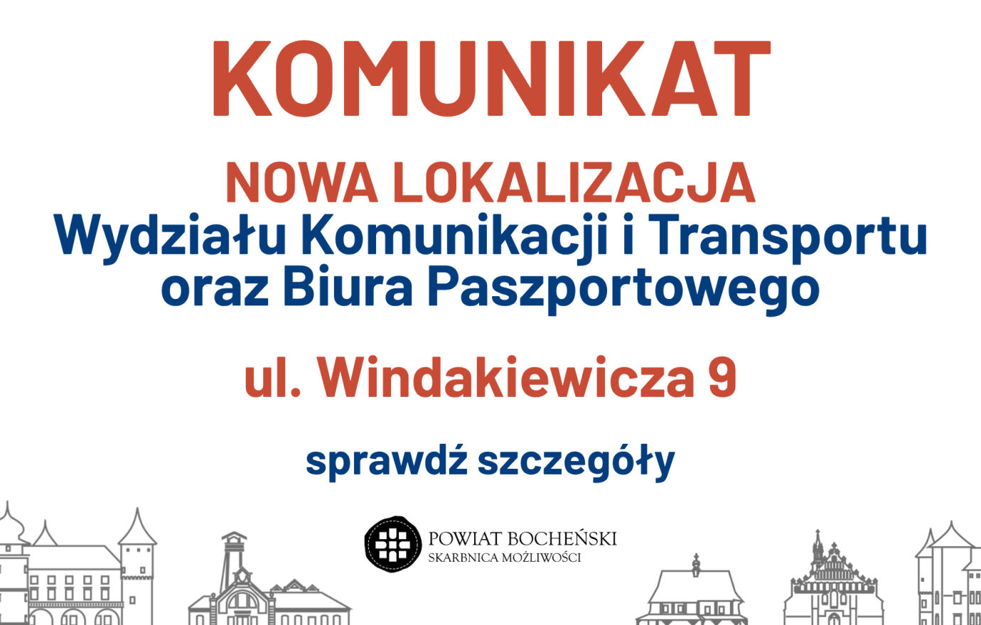 Od dziś Wydziału Komunikacji i Transportu działa w nowym miejscu 