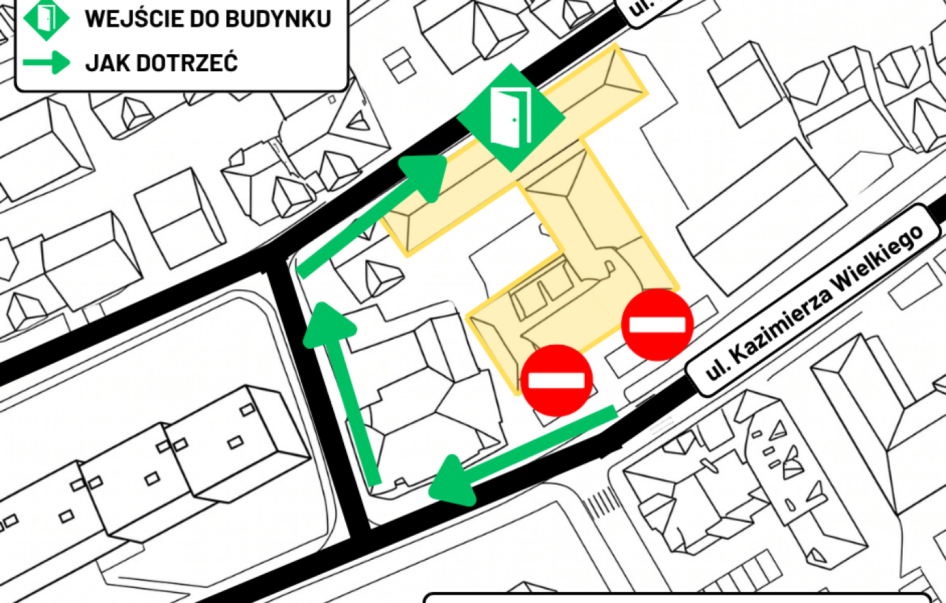 Zmiany w dostępie do Starostwa Powiatowego w Bochni – nowe wejście główne