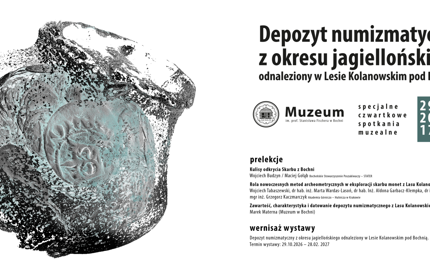 Jagielloński skarb odkryty pod Bochnią na wystawie w muzeum