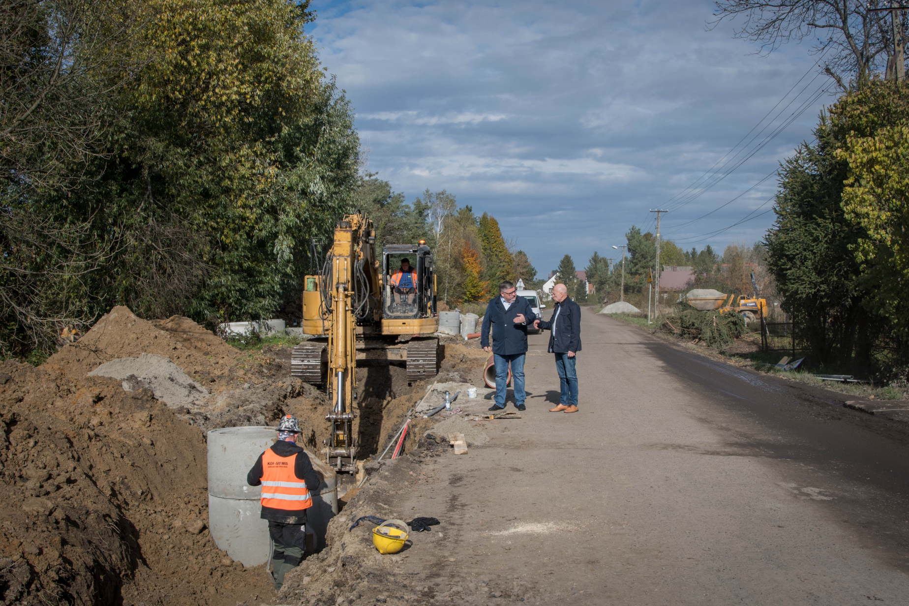 Trwają inwestycje na drogach powiatowych 