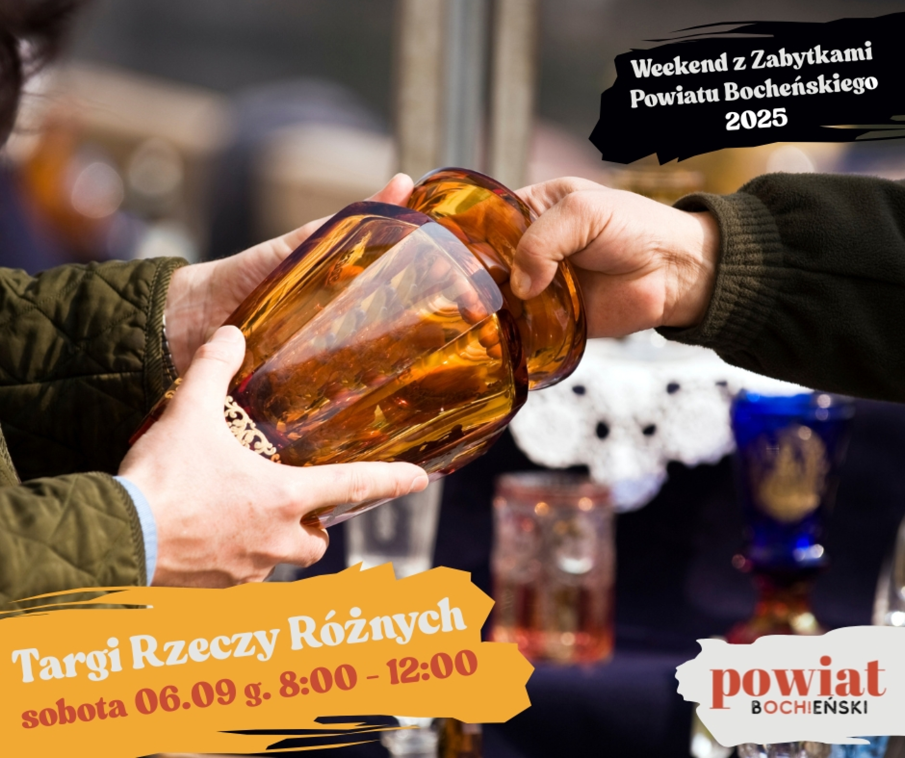 Targi Rzeczy Różnych czyli Bocheński Pchli Targ w ramach Weekendu z Zabytkami
