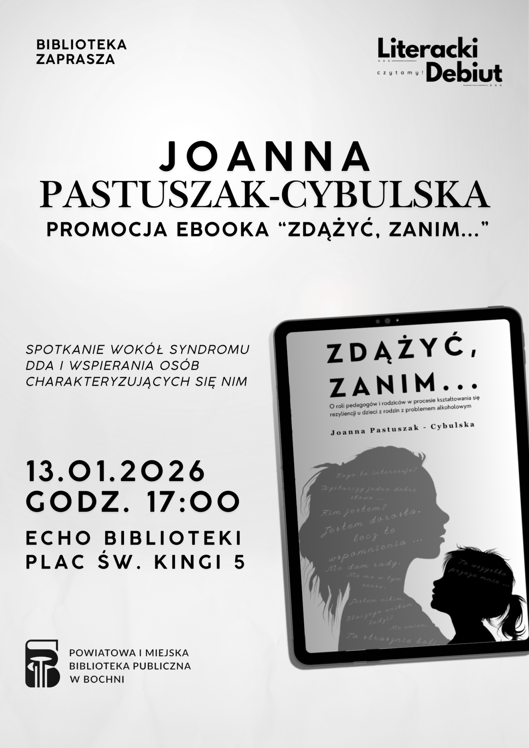 Spotkanie autorskie z Joanną Pastuszak-Cybulską w Bochni