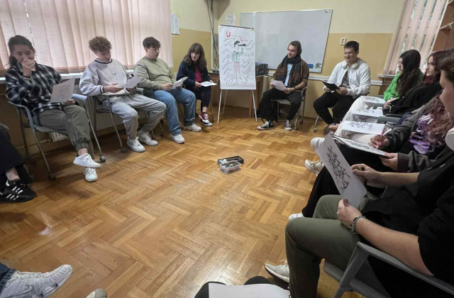 Młodzież II Liceum Ogólnokształcącego im. Orła Białego w Bochni w projekcie „Młodzieżowi Liderzy Małopolski”