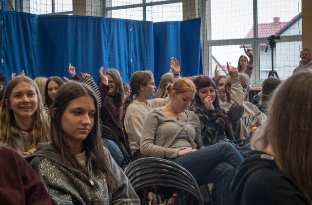 Przedsiębiorcza młodzież gotowa na wyzwania – panel dyskusyjny w I LO Bochnia