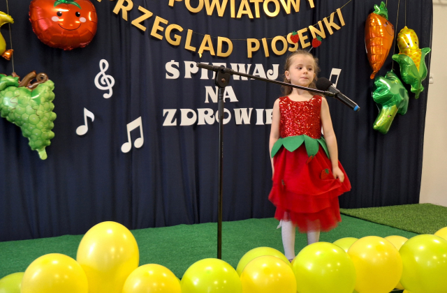 II Powiatowy Przegląd Piosenki Dziecięcej pod hasłem „Śpiewaj na zdrowie”