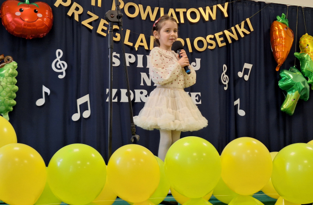II Powiatowy Przegląd Piosenki Dziecięcej pod hasłem „Śpiewaj na zdrowie”