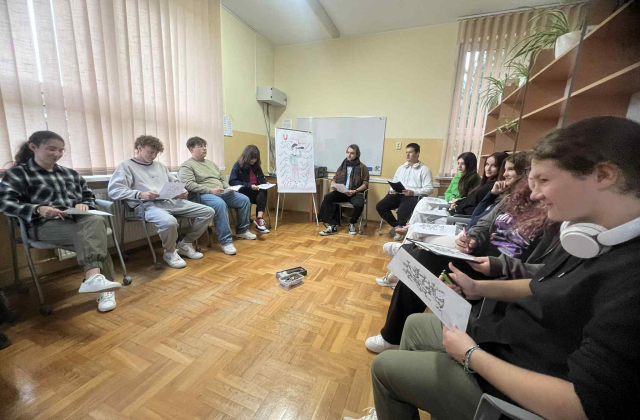 Młodzież II Liceum Ogólnokształcącego im. Orła Białego w Bochni w projekcie „Młodzieżowi Liderzy Małopolski”