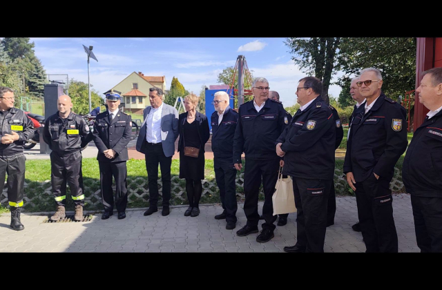 Strażacy z Saarlouis z wizytą w powiecie bocheńskim