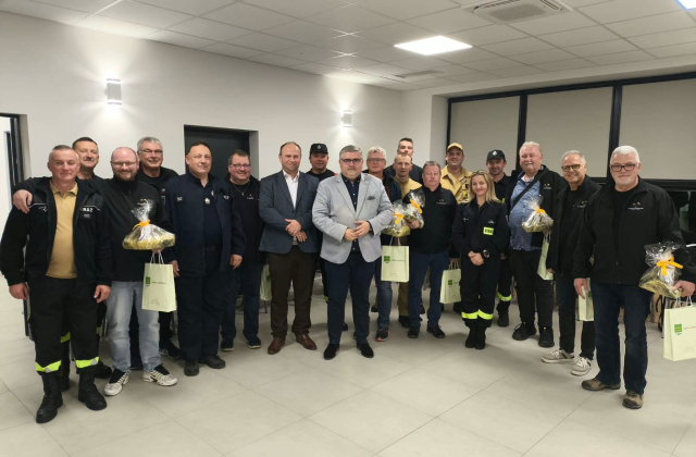 Strażacy z Saarlouis z wizytą w powiecie bocheńskim