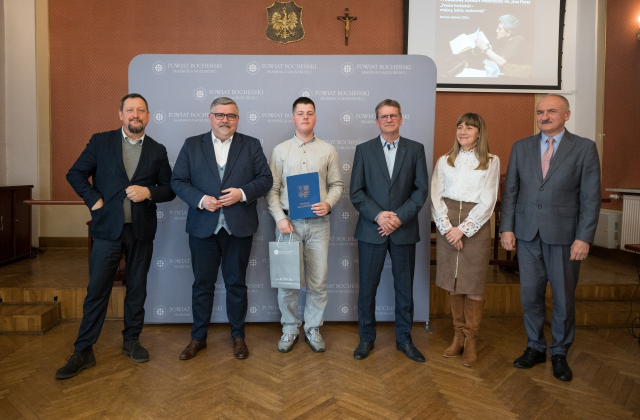 Bartłomiej Węglarz zwycięzcą I Powiatowego Konkursu Historycznego imienia Jan Flasza pt. „Powiat bocheński – miejsca, ludzie, wydarzenia”