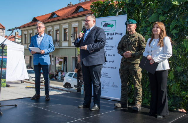 Targi Pracy Służb Mundurowych w Bochni – „Służba z pasją, praca z misją” 