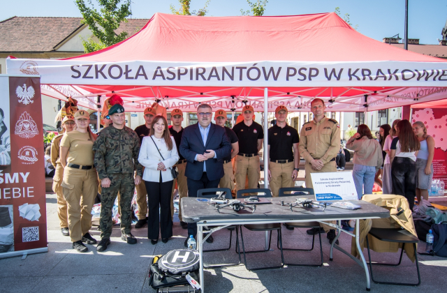 Targi Pracy Służb Mundurowych w Bochni – „Służba z pasją, praca z misją” 