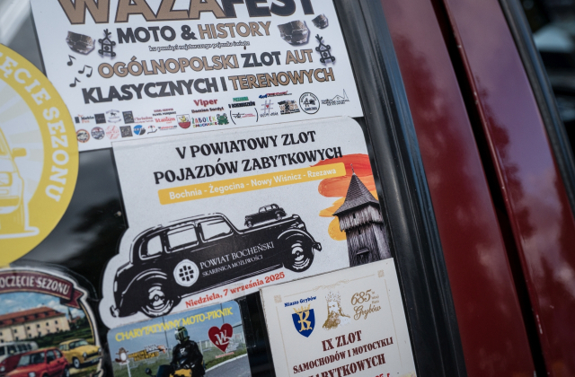 Zlot Pojazdów i Koncert Orkiestry Baczków na finał Weekendu z Zabytkami