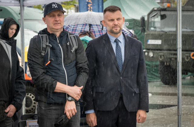 Bocheński rynek pełen mundurów. Targi pracy służb mundurowych za nami