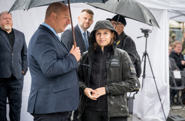 Bocheński rynek pełen mundurów. Targi pracy służb mundurowych za nami