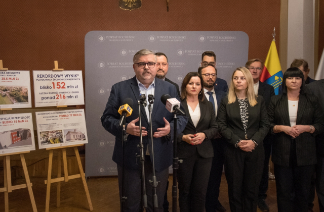Konferencja prasowa dot. pozyskanych środków zewnęrznych