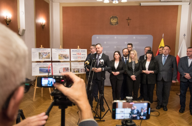 Konferencja prasowa dot. pozyskanych środków zewnęrznych