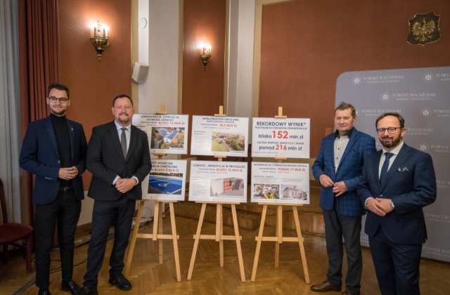Konferencja prasowa dot. pozyskanych środków zewnęrznych