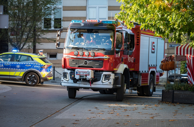 Strażacy i służby mundurowe pielgrzymowali do bocheńskiej bazyliki
