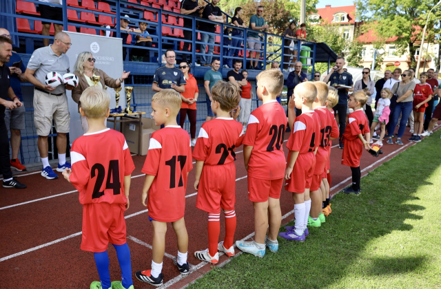 Młodzi piłkarze zagrali w turnieju im. Zbigniewa Kurczaka