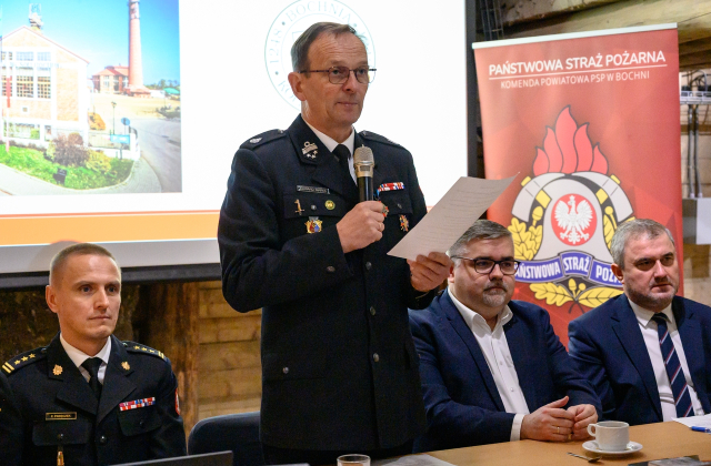 Posiedzenie Zarządu Oddziału Wojewódzkiego ZOSP RP w Kopalni Soli Bochnia