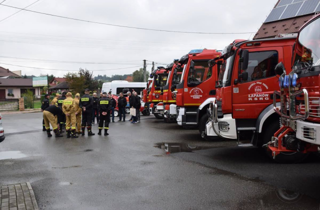 Strażacy z Saarlouis z wizytą w powiecie bocheńskim