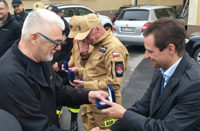 Strażacy z Saarlouis z wizytą w powiecie bocheńskim
