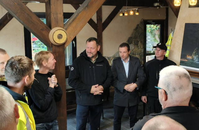 Strażacy z Saarlouis z wizytą w powiecie bocheńskim