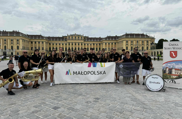 Strażacka Orkiestra Dęta z Królówki z koncertem na Kahlenbergu