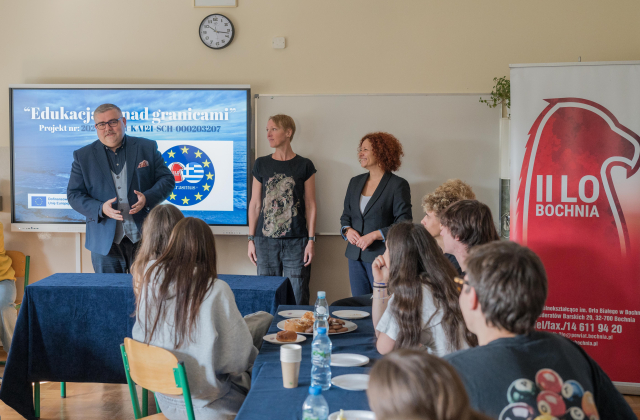 Uczniowie z Alfeld odwiedzili II LO w ramach programu ERASMUS 