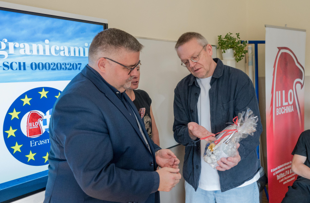 Uczniowie z Alfeld odwiedzili II LO w ramach programu ERASMUS 