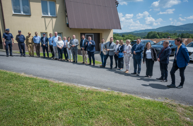Kierlikówka: przebudowa drogi i stabilizacja osuwiska zakończone