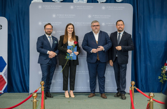Starosta Bocheński nagrodził uczniów i nauczycieli