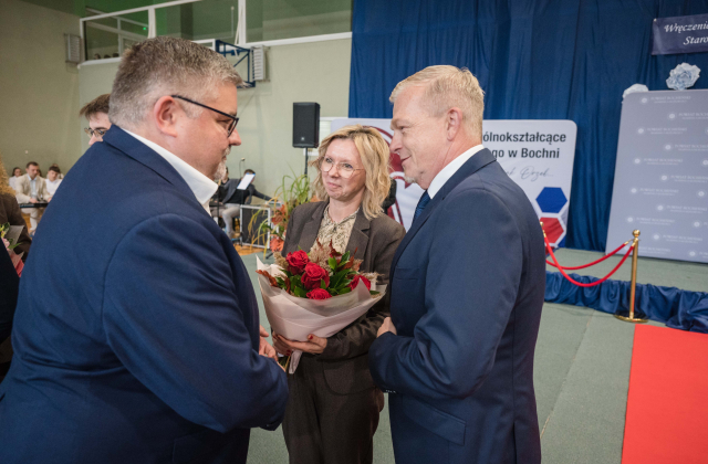 Starosta Bocheński nagrodził uczniów i nauczycieli