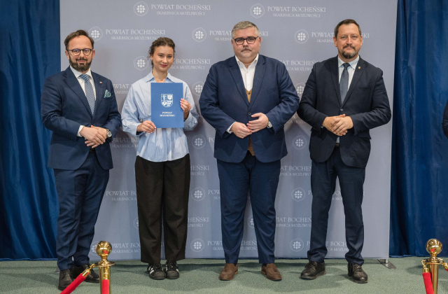 Starosta Bocheński nagrodził uczniów i nauczycieli