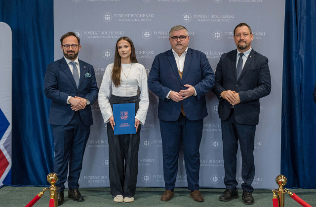 Starosta Bocheński nagrodził uczniów i nauczycieli