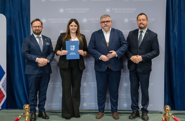 Starosta Bocheński nagrodził uczniów i nauczycieli