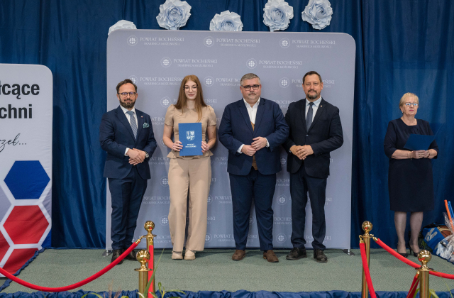Starosta Bocheński nagrodził uczniów i nauczycieli