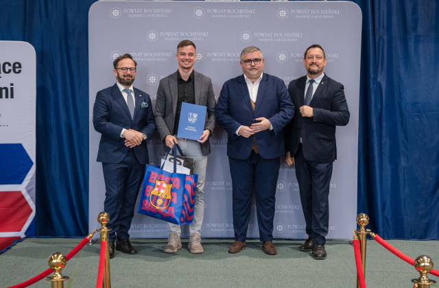 Starosta Bocheński nagrodził uczniów i nauczycieli