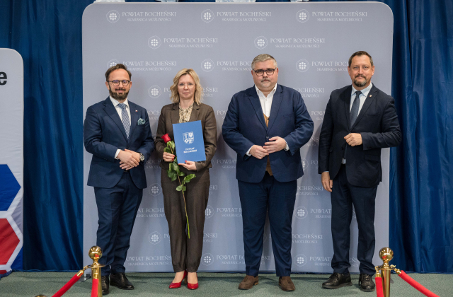 Starosta Bocheński nagrodził uczniów i nauczycieli