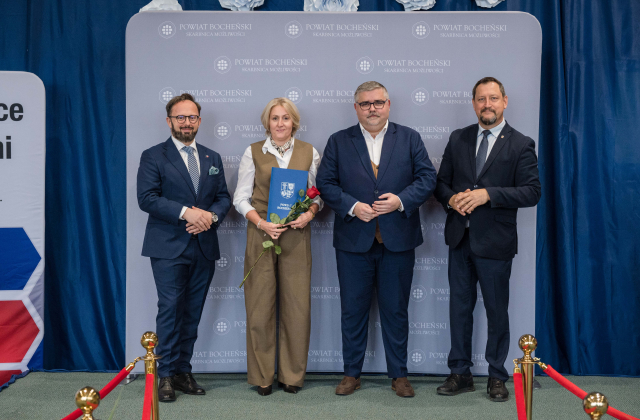 Starosta Bocheński nagrodził uczniów i nauczycieli