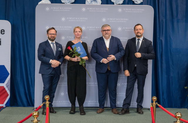 Starosta Bocheński nagrodził uczniów i nauczycieli