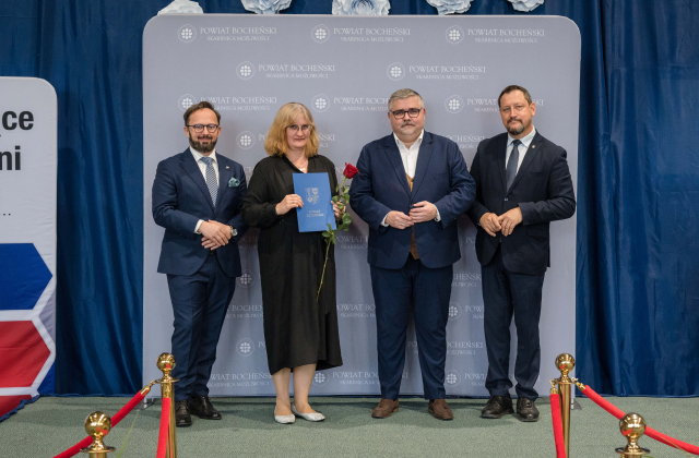 Starosta Bocheński nagrodził uczniów i nauczycieli