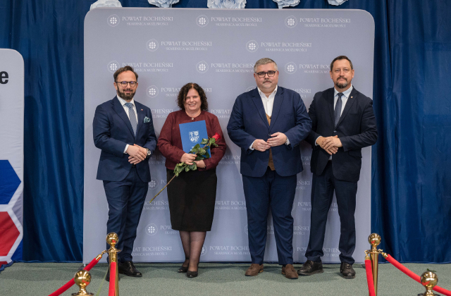 Starosta Bocheński nagrodził uczniów i nauczycieli
